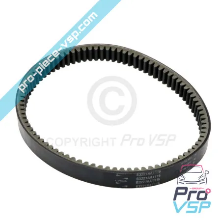 Dimmer belt