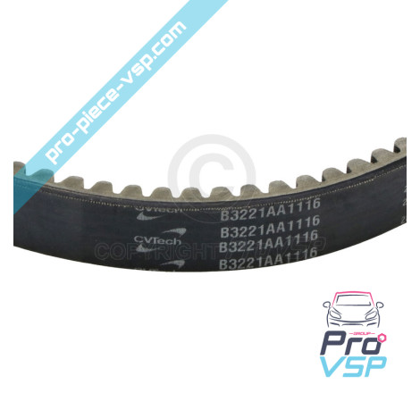 Dimmer belt