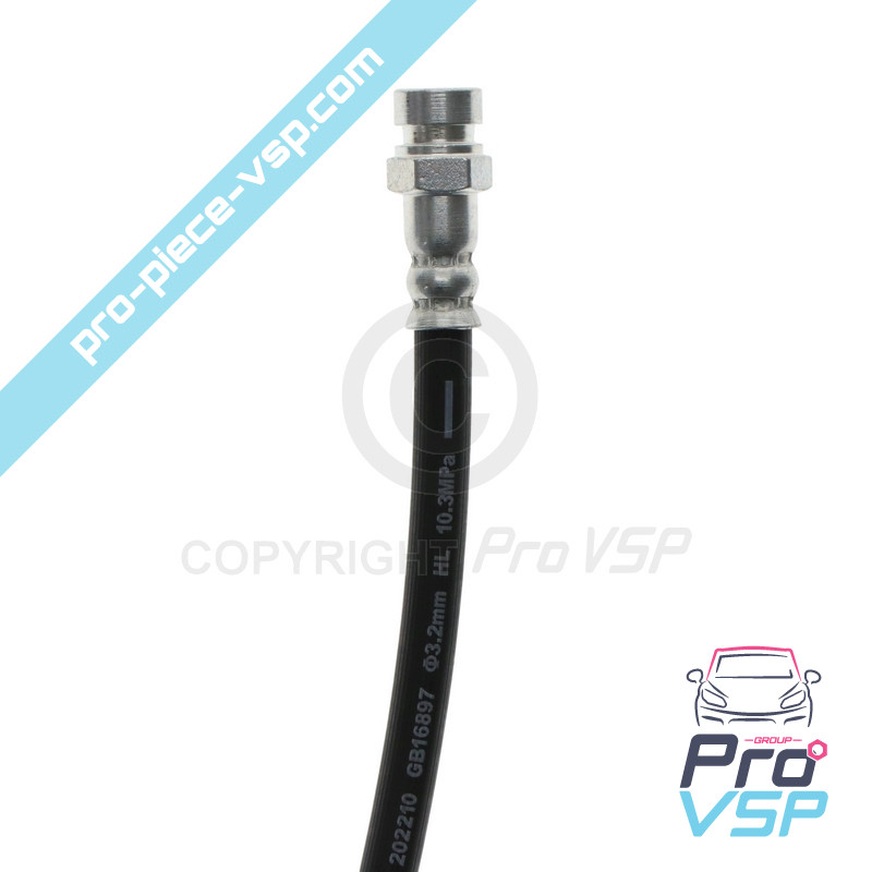 Rear brake hose