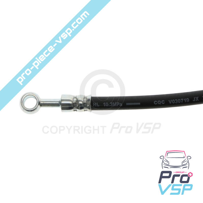 Rear brake hose