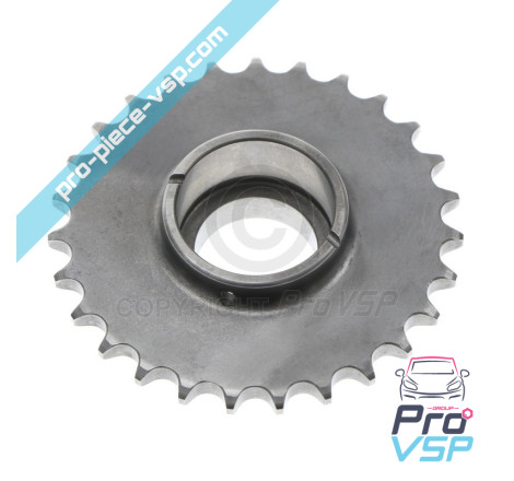 Reverse chain gear