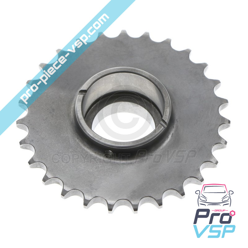 Reverse chain gear