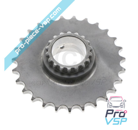Reverse chain gear