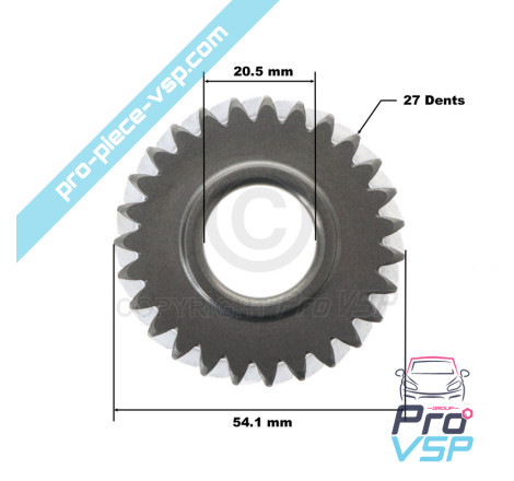 Intermediate shaft sprocket