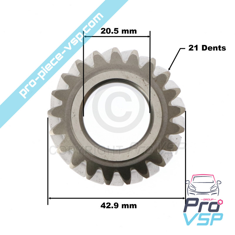 Intermediate shaft sprocket