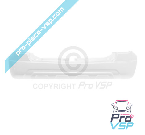 Rear bumper