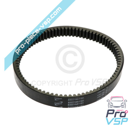 Dimmer belt
