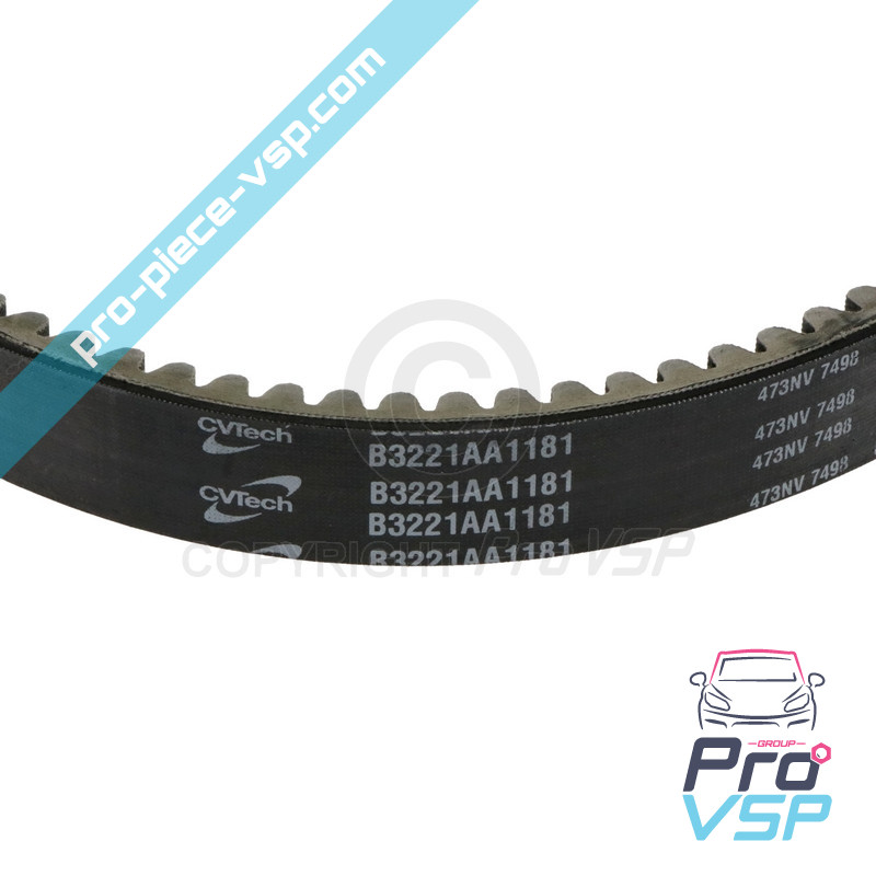 Dimmer belt