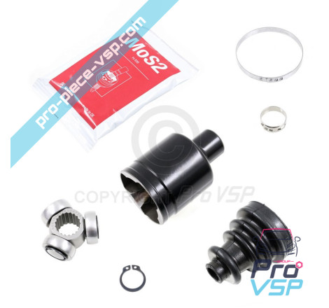 Cardan head kit on the box
