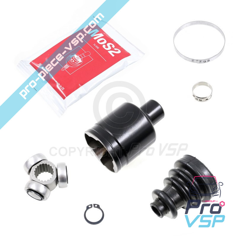 Cardan head kit on the box