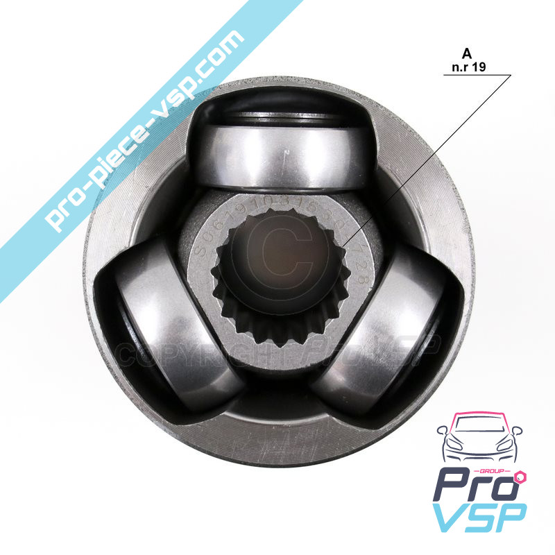 Cardan Head Kit auf der Box