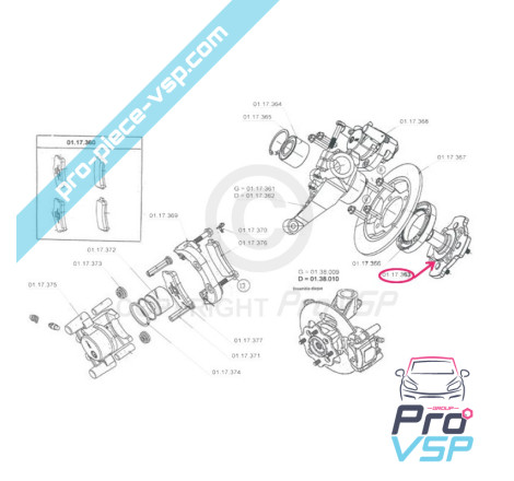 Front wheel hub ( Killing )