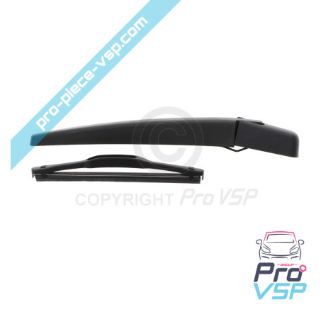 Rear wiper arm