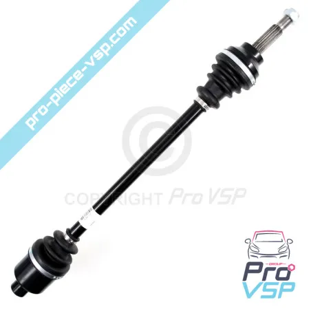 Rear cardan derecho