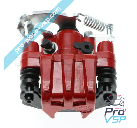 Red Left Rear Brake Clear