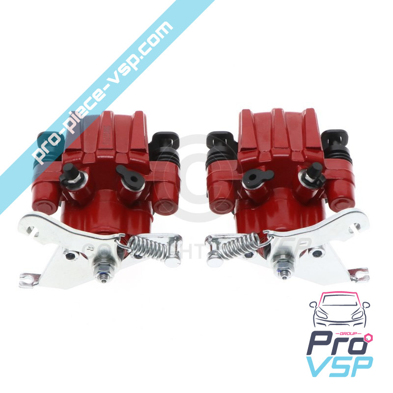 Red rear brake caliper kit