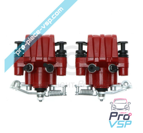 Red rear brake caliper kit