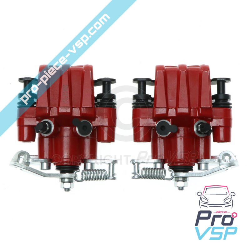 Red rear brake caliper kit