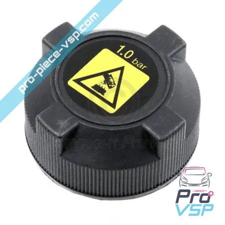 Tapa de tanque de expansión para la etiqueta de microcar debida bellier