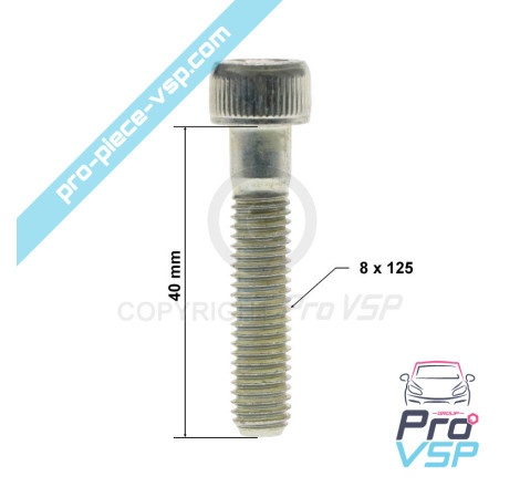 Vis de support de poulie de ventilation pour moteur Lombardini Focs 502 523