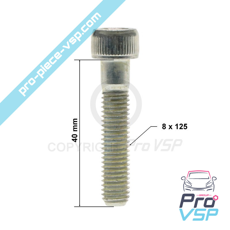 Tornillos de soporte de polea de ventilación