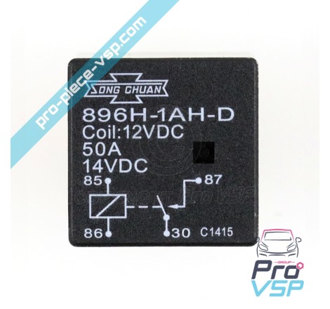 4-pin relay 12V 50A