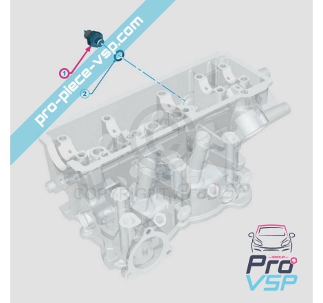 Oil pressure probe