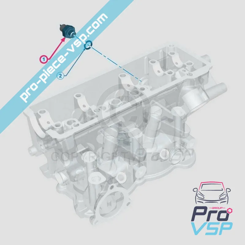 Sonda de pressão do óleo do motor Lombardini dci