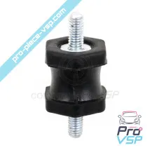 Silent exhaust block for aixam