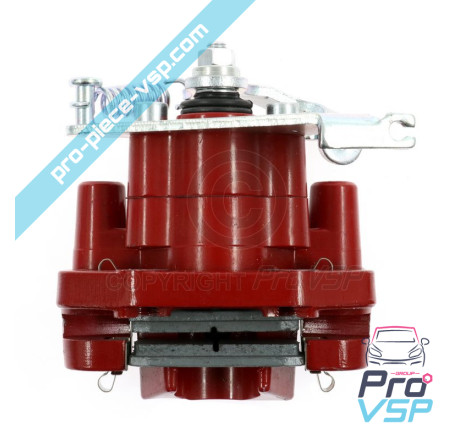 Red left brake brake caliper