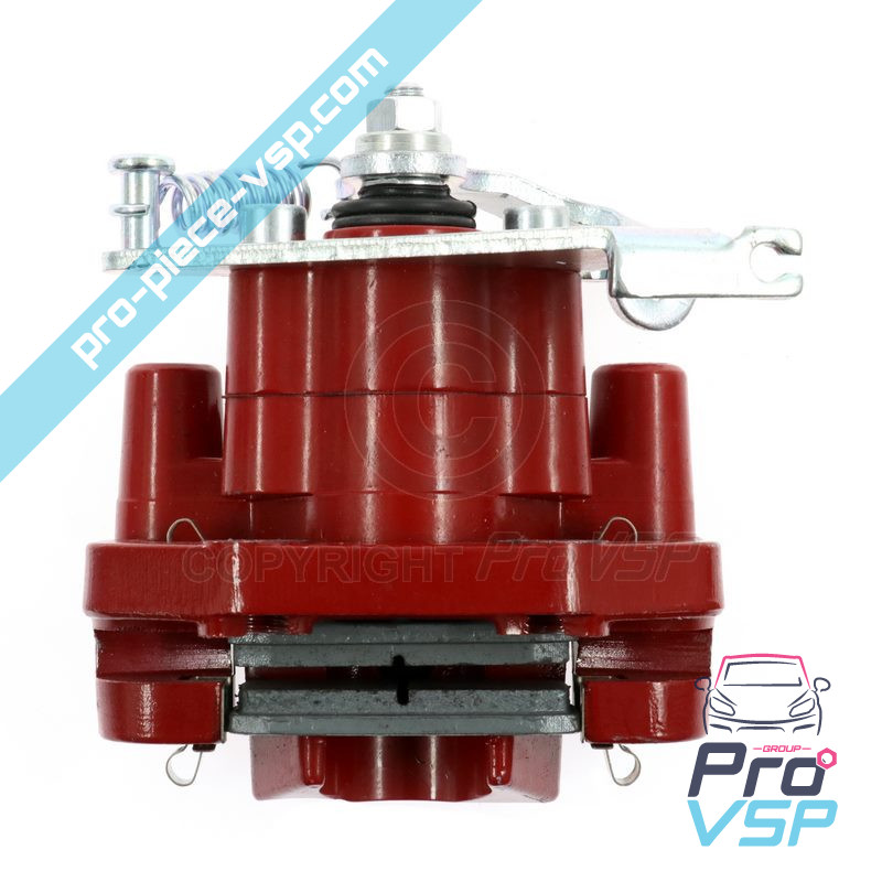 Red left brake brake caliper