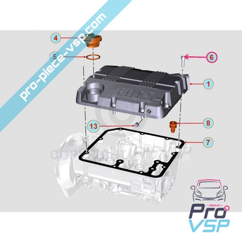 Parafuso M6x 20