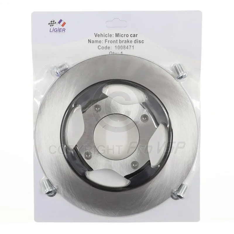 Front brake disc