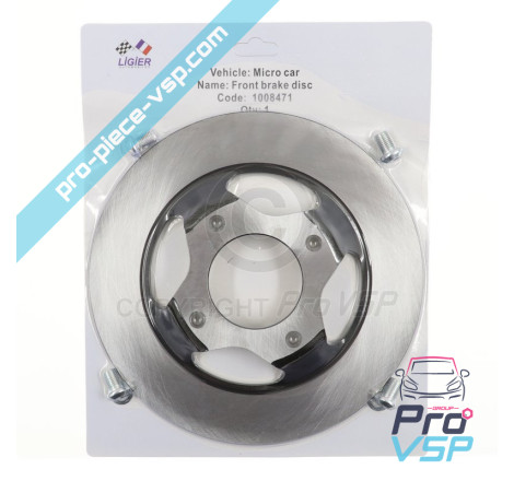 Rear brake disc origin