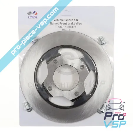 Disc de frână frontală pentru Ligier Microcar Dué