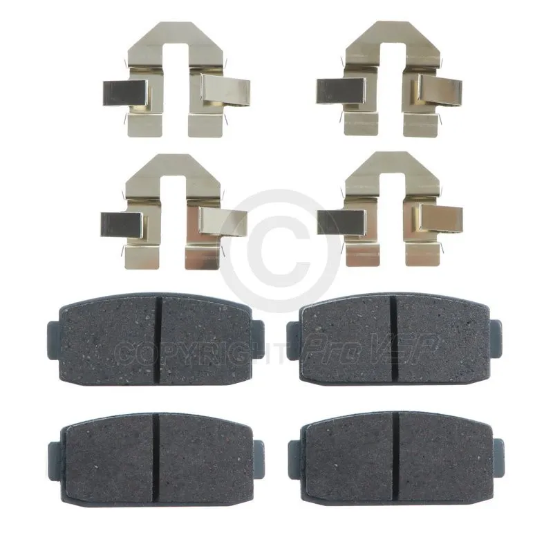 Rear brake pads