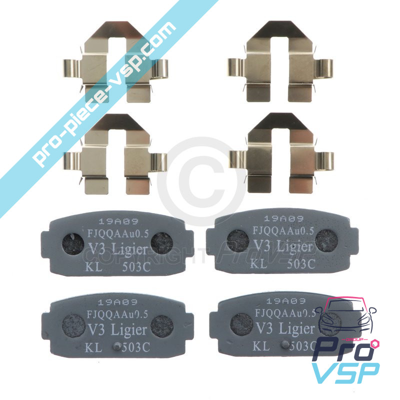 Original rear brake pads