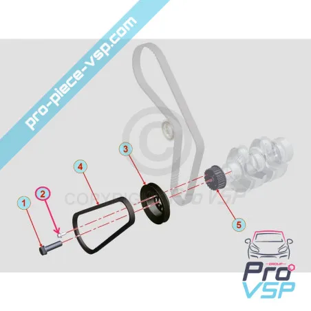 Șurubul motorului M6x12 pentru motor Lombardini DCI