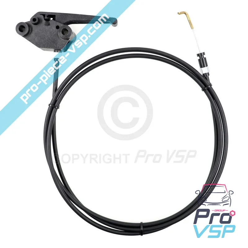 Tirette d'ouverture de capot ou de hayon pour Microcar Virgo