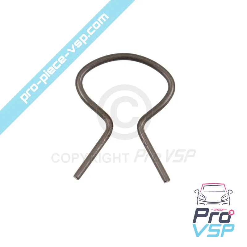 Window lift crank staple
