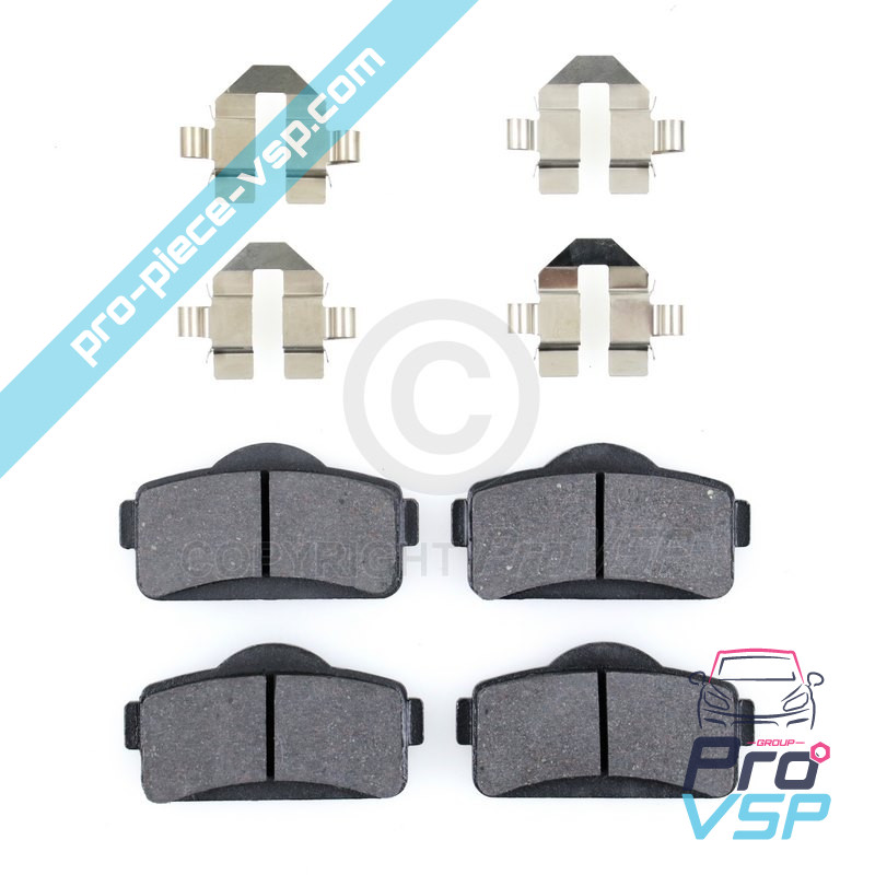 Front brake pads
