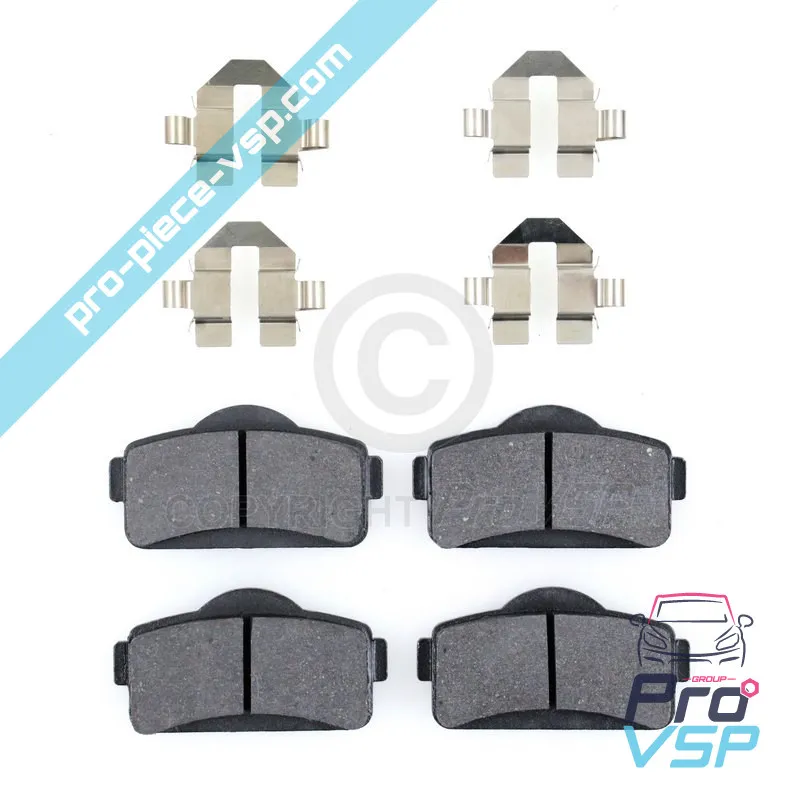 Front brake pads
