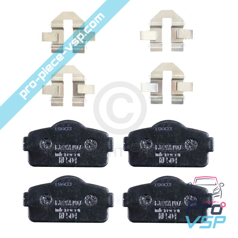 Front brake pads