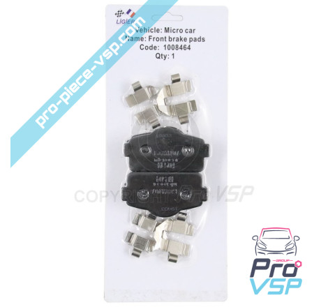 Front brake pads
