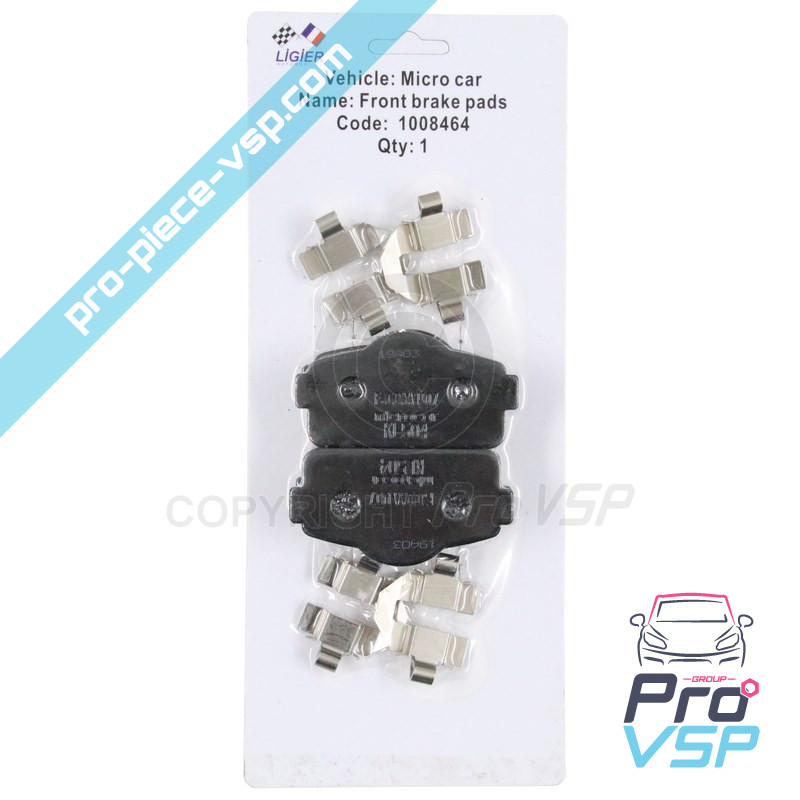 Front brake pads