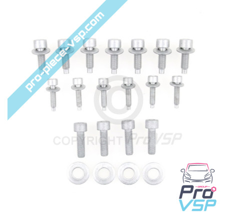 Front and rear engine support kit