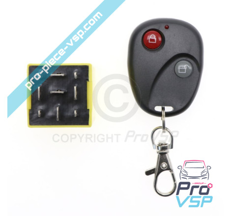 Remote control set + receiver case