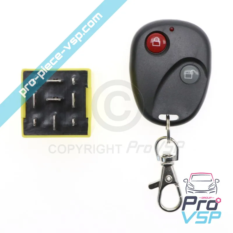 Definir o controle remoto + caso do receptor para Chatenet