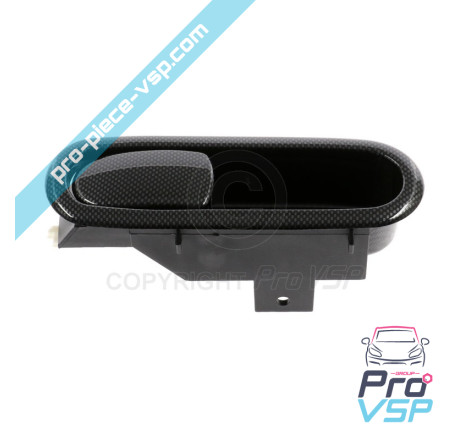 Maniglia per porta interna in carbonio