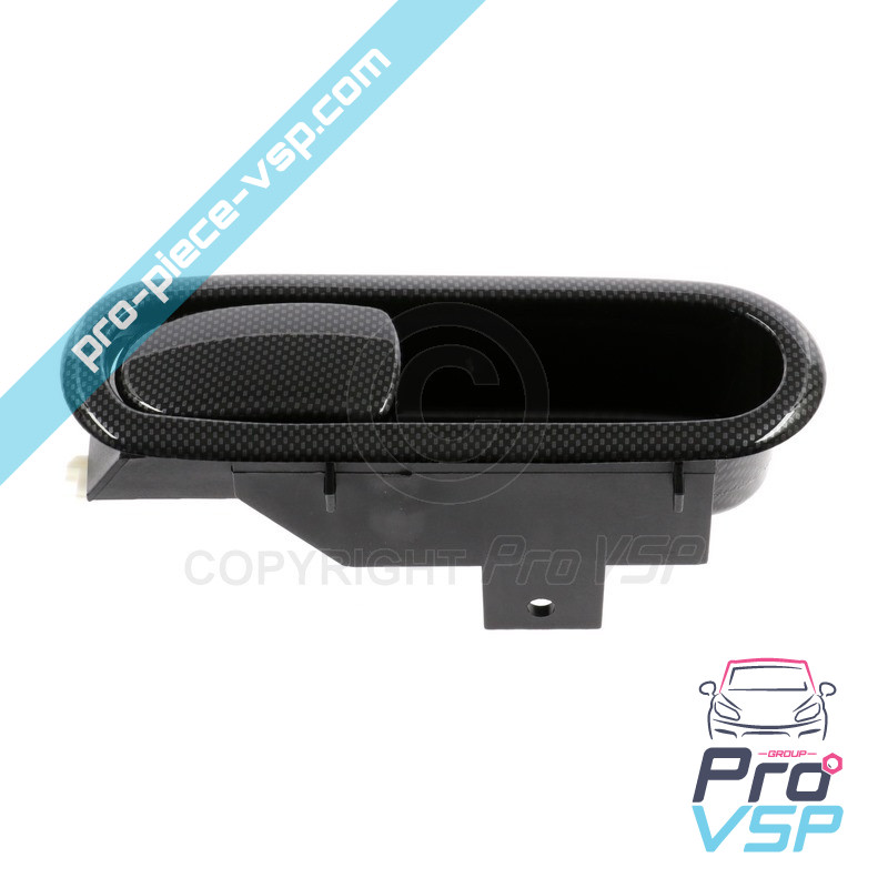 Maniglia per porta interna in carbonio